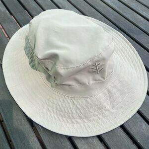 Coolibar hiking fishing hat.